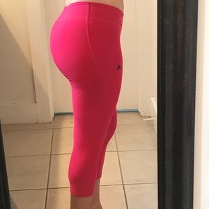 Adidas Pink Crop Leggings